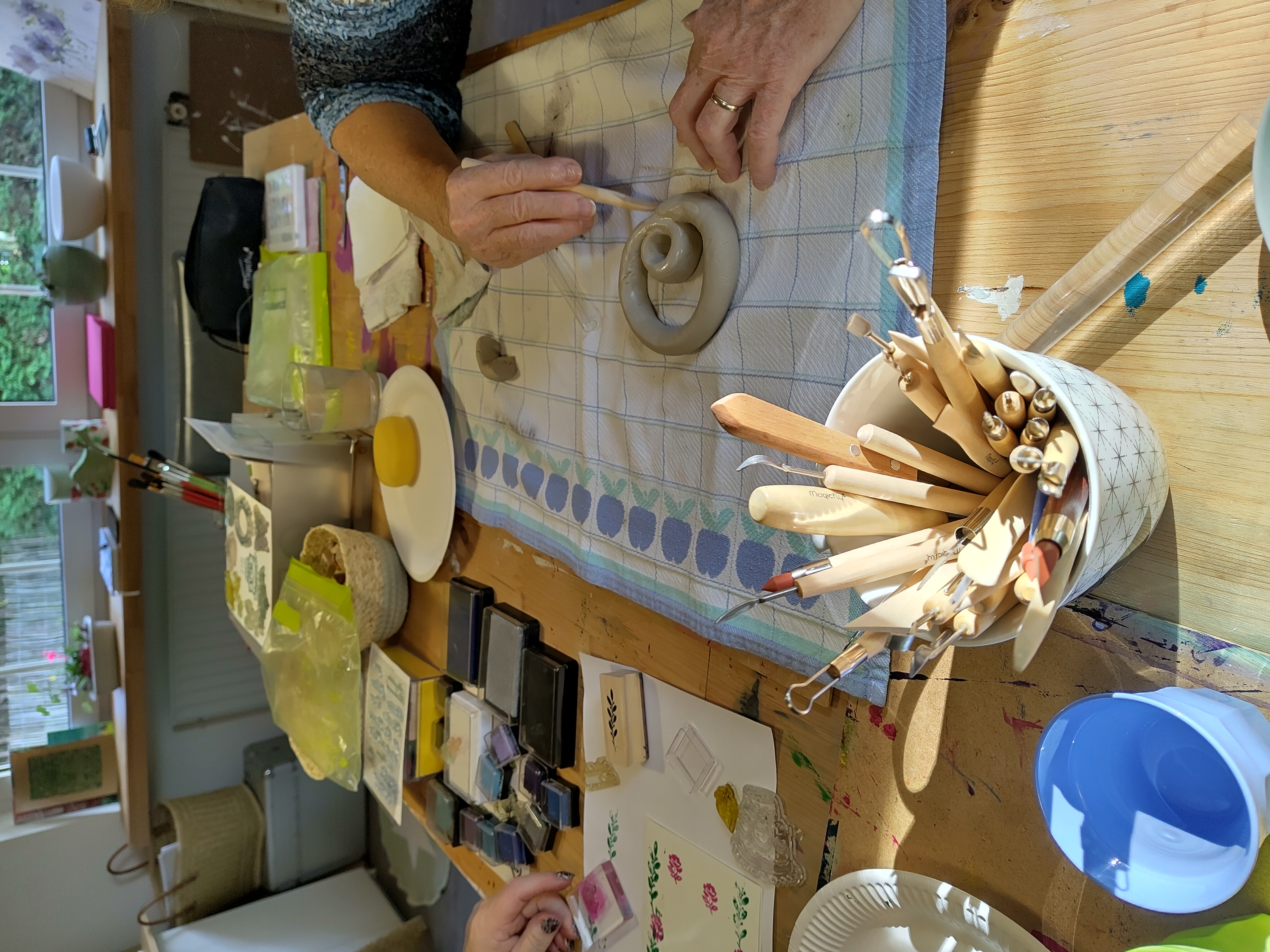 Einblick ins Kreativatelier